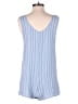 Xhilaration Stripes Blue Romper Size S - photo 2