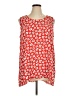 Anne Klein Red Sleeveless Blouse Size XL - photo 1