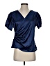 Unbranded Blue Short Sleeve Blouse Size S (estimated) - photo 1