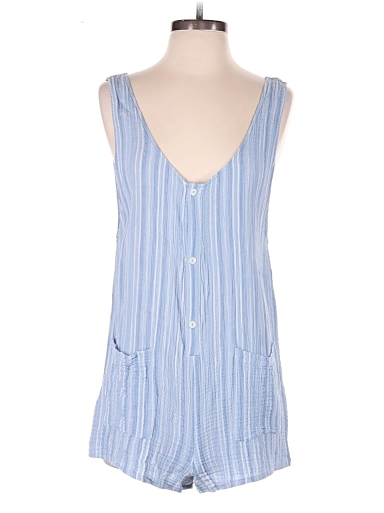 Click to view more detailed imagery on our partner's website Pre-owned Xhilaration Romper In Blue