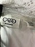 Cato 100% Polyester White 3/4 Sleeve Blouse Size 24W - photo 7