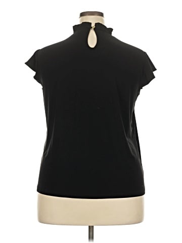 Anne Klein Short Sleeve Blouse (view 2)