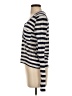 FRAME 100% Linen Blue Long Sleeve Henley Size S - photo 5