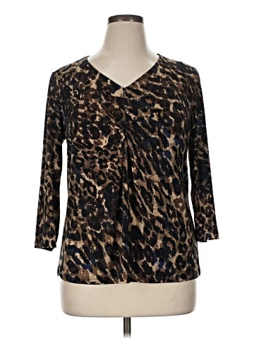 Liz Claiborne 3/4 Sleeve Blouse (view 1)
