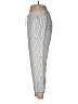 Athleta 100% Linen Stripes Gray Linen Pants Size 6 - photo 5