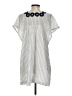 Madewell 100% Cotton Silver Short Sleeve Blouse Size S - photo 2
