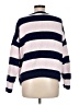 Hazel Moon 100% Polyester Stripes Pink Pullover Sweater Size M - photo 2