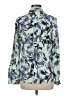 The Limited Floral Blue Long Sleeve Blouse Size M - photo 2