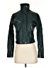 Blank NYC Green Faux Leather Jacket Size XS - photo 1