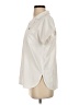 Columbia 100% Polyester Ivory Short Sleeve Blouse Size XS - photo 5