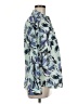 The Limited Floral Blue Long Sleeve Blouse Size M - photo 4