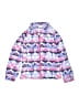 Columbia 100% Polyester Print Purple Snow Jacket Size L (kids) - photo 1