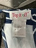 Top It Off Blue Casual Dress Size L - photo 7