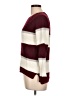 SO 100% Acrylic Color Block Burgundy Pullover Sweater Size L - photo 5