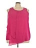 Ashley Stewart 100% Polyester Pink Sleeveless Blouse Size 22 Plus - photo 1