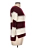 SO 100% Acrylic Color Block Burgundy Pullover Sweater Size L - photo 4