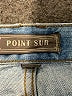 Point Sur 100% Cotton Blue Jeans Size 24 waist - photo 7