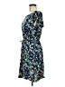 Chaps Print Blue Cocktail Dress Size M - photo 5