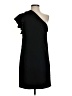 Greylin Solid Black Cocktail Dress Size S - photo 1