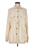 ASOS Design Ivory Long Sleeve Button-Down Shirt Size 8 - photo 1