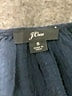 J.Crew 100% Cotton Blue 3/4 Sleeve Blouse Size S - photo 7