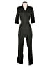 Miss Selfridge 100% Polyester Chevron-herringbone Green Jumpsuit Size 6 - photo 1