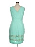 Sangria 100% Polyester Teal Cocktail Dress Size 14 - photo 2