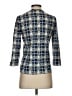 J. McLaughlin Blue 3/4 Sleeve Blouse Size S - photo 2