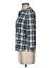 J. McLaughlin Blue 3/4 Sleeve Blouse Size S - photo 5