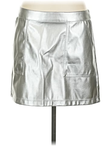 A New Day Faux Leather Skirt (view 1)