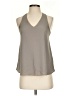 Banana Republic 100% Polyester Gray Sleeveless Blouse Size XXS - photo 1
