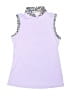 Assorted Brands 100% Polyester Purple Sleeveless Top Size 10 - 12 - photo 1