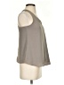 Banana Republic 100% Polyester Gray Sleeveless Blouse Size XXS - photo 4