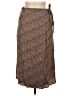 Urban Romantics 100% Rayon Animal Print Brown Casual Skirt Size M - photo 1