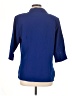 Kathy Che Blue 3/4 Sleeve Blouse Size 12 - photo 2