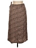 Urban Romantics 100% Rayon Animal Print Brown Casual Skirt Size M - photo 2