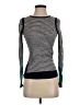 Nic + Zoe Stripes Black Pullover Sweater Size P (petite) - photo 1