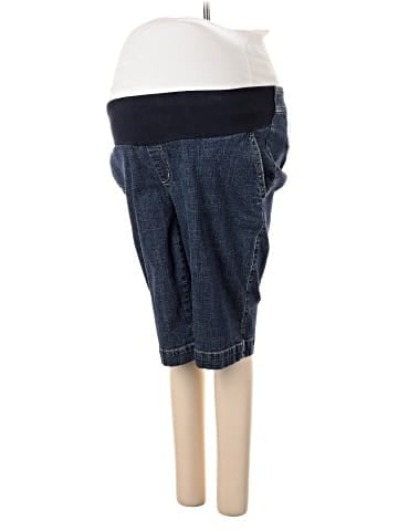 Duo Maternity Denim Shorts (view 1)