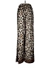 Shein Animal Print Gold Casual Pants Size 6 - photo 2