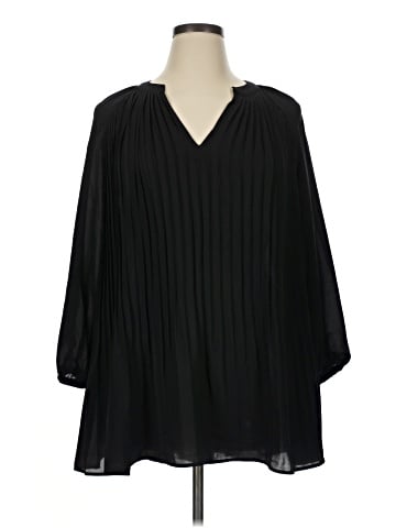 ELOQUII 3/4 Sleeve Blouse (view 1)