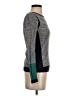 Nic + Zoe Stripes Black Pullover Sweater Size P (petite) - photo 4