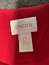 Chico's Red Blazer Size S - photo 6