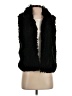 Cejon 100% Polyester Black Faux Fur Vest Size S - photo 1