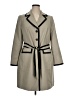 Le Suit 100% Polyester Gray Trenchcoat Size 14 - photo 1