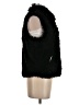 Cejon 100% Polyester Black Faux Fur Vest Size S - photo 4