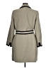 Le Suit 100% Polyester Gray Trenchcoat Size 14 - photo 2