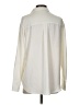 Uniqlo 100% Polyester Ivory Long Sleeve Blouse Size S - photo 2