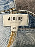 AGOLDE 100% Cotton Blue Denim Shorts Size 28 waist - photo 3