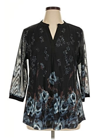 Timeson 3/4 Sleeve Blouse (view 1)