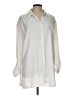 Modern Works 100% Polyester Ivory 3/4 Sleeve Blouse Size L - photo 1